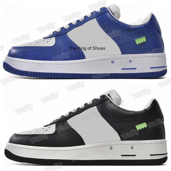 

luxury shoes af1 and lvs trainer sneaker airforces 1 triple white comet red team royal gym green black blue anthracite men size 12 us