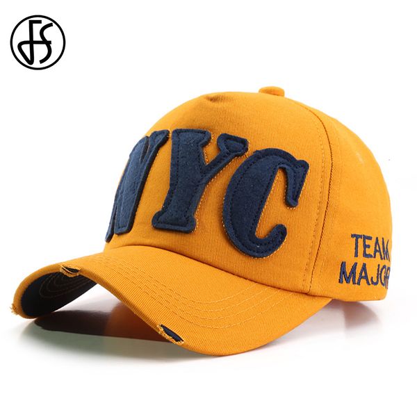 

ball caps fs stylish summer women cap yellow york city baseball hat streetwear hip hop face caps for men gorras dad hats 230306, Blue;gray