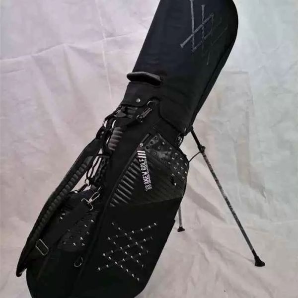 

new golf bag bracket tripod 4-color fashion ball club, Black;red