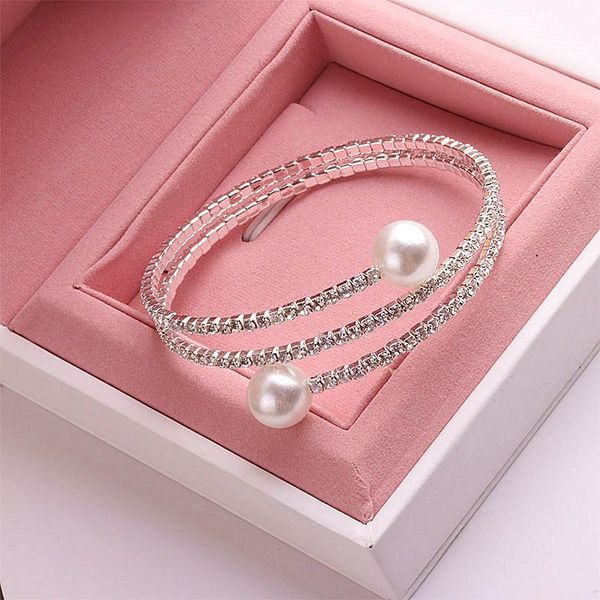 

gold bracelet for women women's bangle bracelets single bangle for women gold plated bangle personalised ulti-layered diamond-encrusted, Black