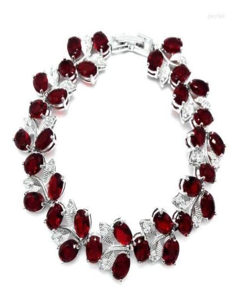 

bracelets bangles 2022 design colorful zircon bracelet bangle rhodium plate women fashion jewelry link chain8710595, Black