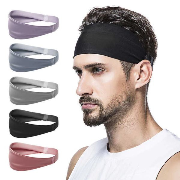 

yoga hair bands 1 pcs vrouwen hoofdband mannen hoofdband sport grip strap zweetband voor running fitness nte zomer gym voorhoofd cover perso