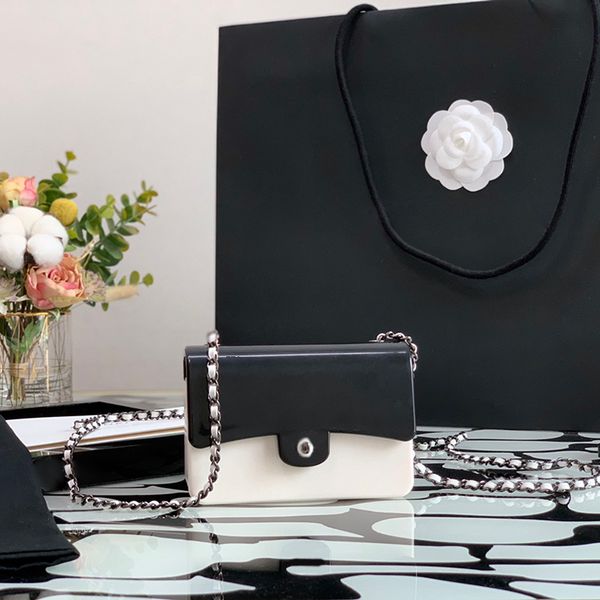 

lady chain bag designer crossbody bag genuine leather shoulder bag delicate knockoff super_bagss with box yc112