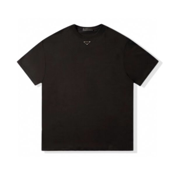 

men's plus tees & polos round neck embroidered and printed polar style summer wear with street pure cotton twe2f, Black;brown