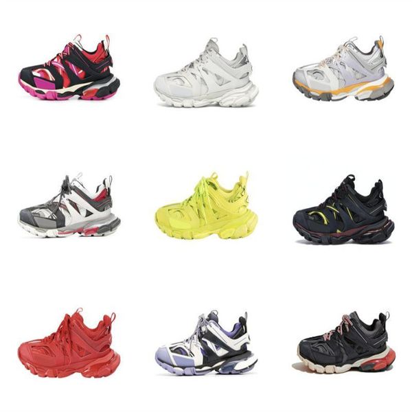 

triple est 18ss men women track 3.0 speed original joggers shoes box sports outdoor black sneakers green 2021 fashion trainers auth ift