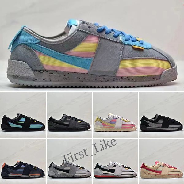 

la cortez sp designer outdoor shoes sneaker sesame smoke grey lemon frost noir triple black fashion luxury mens womens platform trainers cas