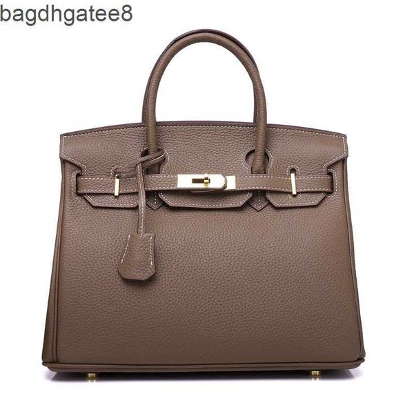 

designer hermas birkins 2023 bag classic fashion women's head leather handbag bags gold clasp 0t1q 83ej