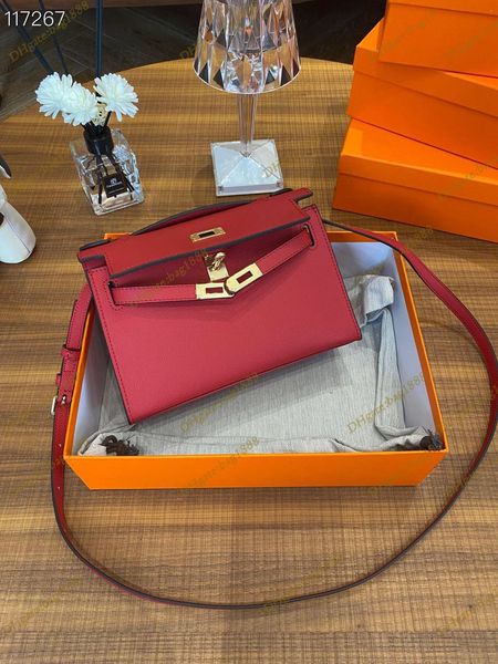 

luxury designer bag fashion alligator palm gold buckle small square bag summer multi-function shoulder messenger bag 22cm