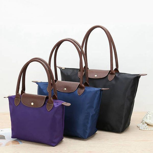 

lapbags arrival waterproof and single shoulder oxford cloth lady folding beach pack dumpling packages gift shopping gym bag 230306