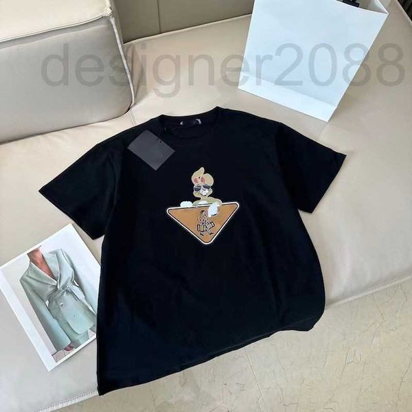 

women's t-shirt designer shirt mens t shirts t fashion clothing short sleeve women punk print letter embroidery cat summer skateboard, White