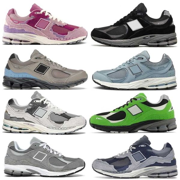 

2002r 9060 athletic mens women luxury casual shoes triple s black white protection pack pink rain cloud phantom sea salt sail designer bowli