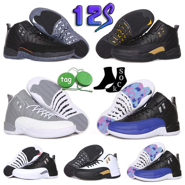 

12s 2023 12 jumpman basketball shoes mens sneakers men trainers maniere black taxi stealth hyper royal outdoor sport shoe
