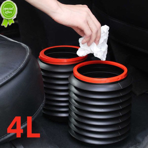 

retractable folding car trash bin visor organizer vehicle water storage buckets for cars outdoor fishing buckets trash can