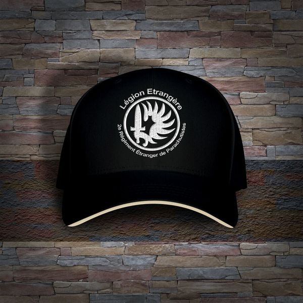 

ball caps french foreign legion etrangere 2e regiment print cap hat  sports baseball caps 230306, Blue;gray