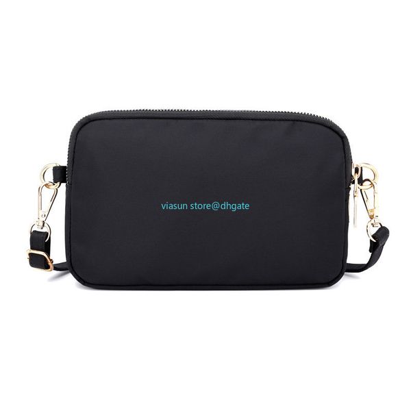 

new lu-lu belt bag official models ladies sports waist bag outdoor menger chest 1l capacity with brand upgrade silicone label fashion