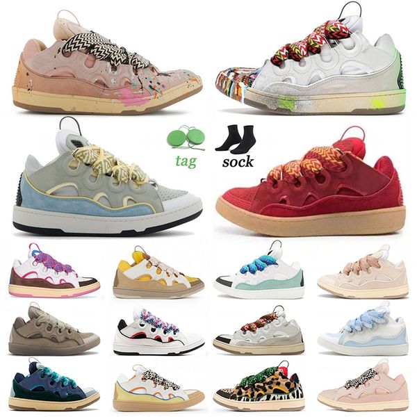 

designer casual shoes leather curb dress shoes men women sneakers gallery dept. pale pink multi gallery dept grey blue red light blue rainbo, Black