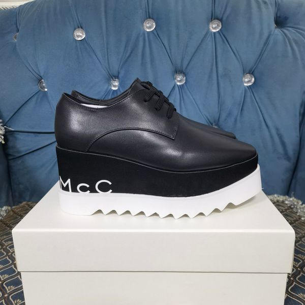 

casual shoes new wholesale shoe sneakers summer women genuine leather platform, Black