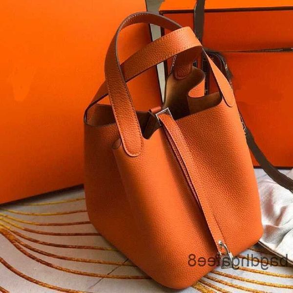 

hand bag h picotin locks bucket 2023 designer bags vegetable basket capacity women s fashion large single shoulder messenger mzx1 cvn 6588