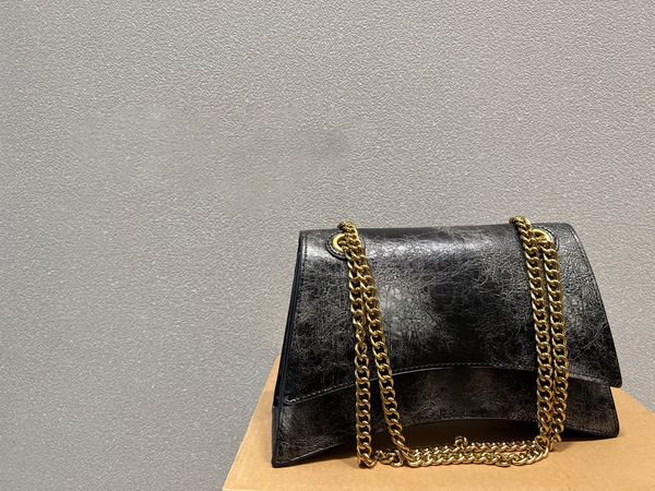

2023 new shopping bag lady hourglass bag (gradual change) clamshell bag 5a quality