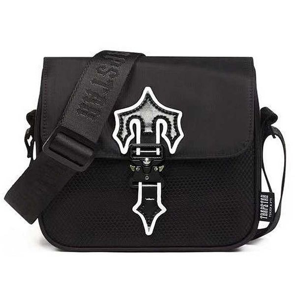 

cross-body fashion trapstar bag fashion american style same one-shoulder work clothes simple messenger bag sports mobile phone bag