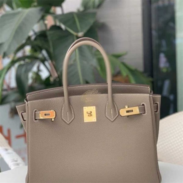 

7a birkins bags handmade full leather bag inside and outside womens soft classic fashion platinum special