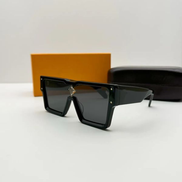 

fashion luxury designer sunglasses for women and men fashion 1547e cyclone transparent crystal sunglasses clear frame uv protection come wit, White;black