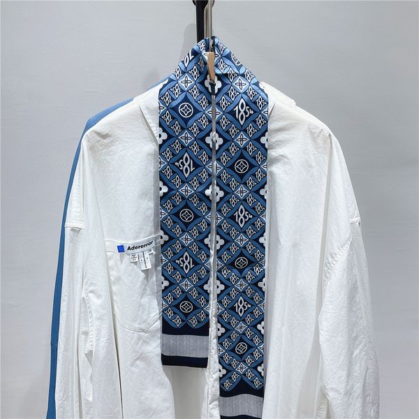 

silk scarves 2023 women real silk bandana floral silk headscarf print kerchief beach neckscaf for lady 8-120cm, Blue;gray