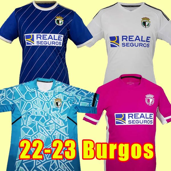 

burgos 22 23 mumoz mens bermejo soccer jerseys cf gaspar artola p.valcarce home away 3rd goalkeeper football shirts short sleeve uniform 202, Black;yellow