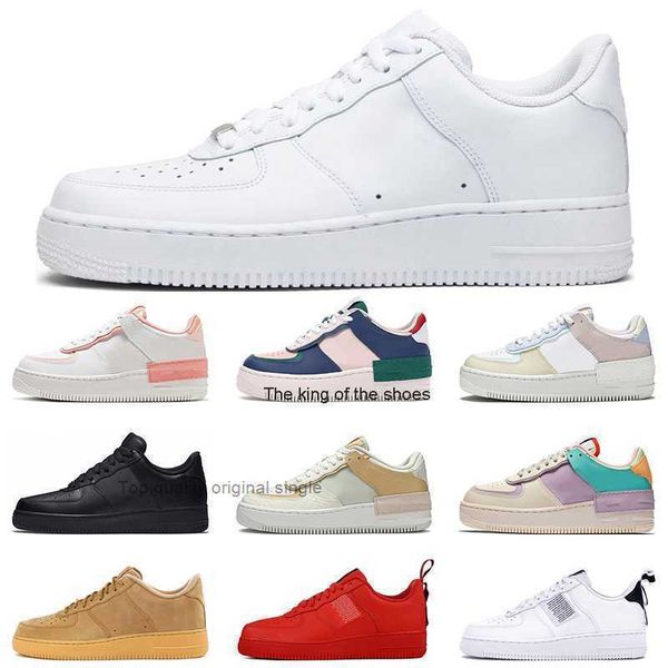 

2023 ogrunning shoes sneakers trainers triple black white low utility sports runners men women 1s ones airforce 1 one airforces1s mens af1 w