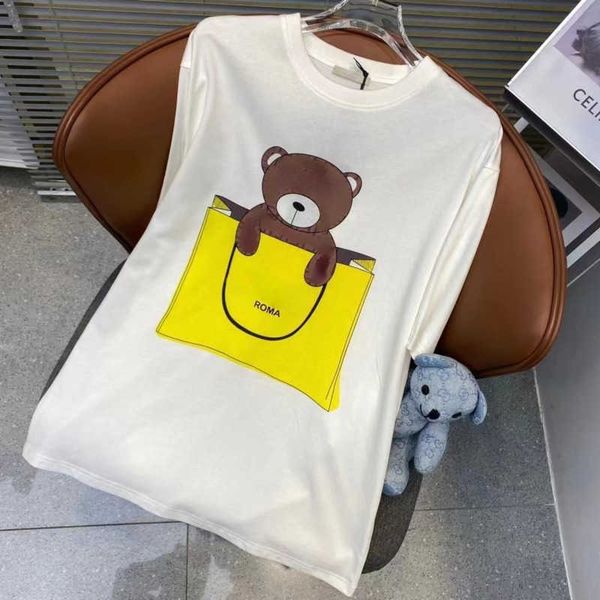 

cotton short sleeve t shirt cartoon print graphie tee designer t shirt men women loose sweatshirt plus size pullover oversized t-shirt, White;black