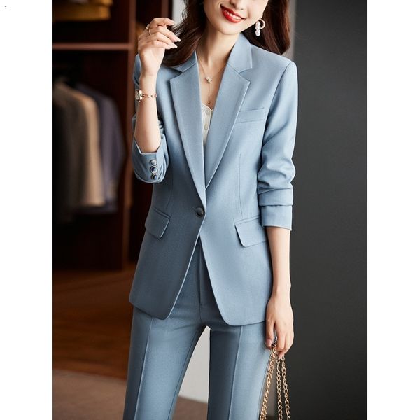 

women's suits blazers high-end suit women's spring and autumn fashion business wear temperament goddess style work clothes high-gr, White;black