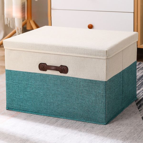

with lids fabric decorative storage bins cubes organizer containers baskets with handles divider for bedroom closet living room