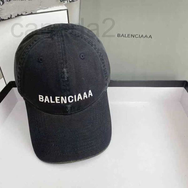 

designer brand hat original ball cap correct letter version b paris washed holes to make old baseball caps sun beach visor 1icn, Blue;gray