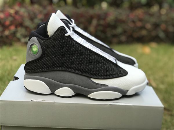

2023 authentic basketball shoes 13 13s black flint air dj5982-060 xiii university red grey white sports sneakers trainers mens white with or