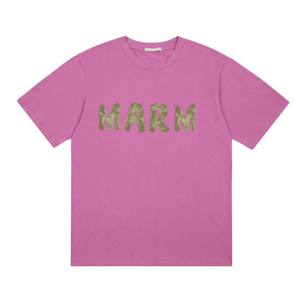 

23ss spring summer signature graffiti print tee t shirt paint europe men women casual us tshirt, Black;brown