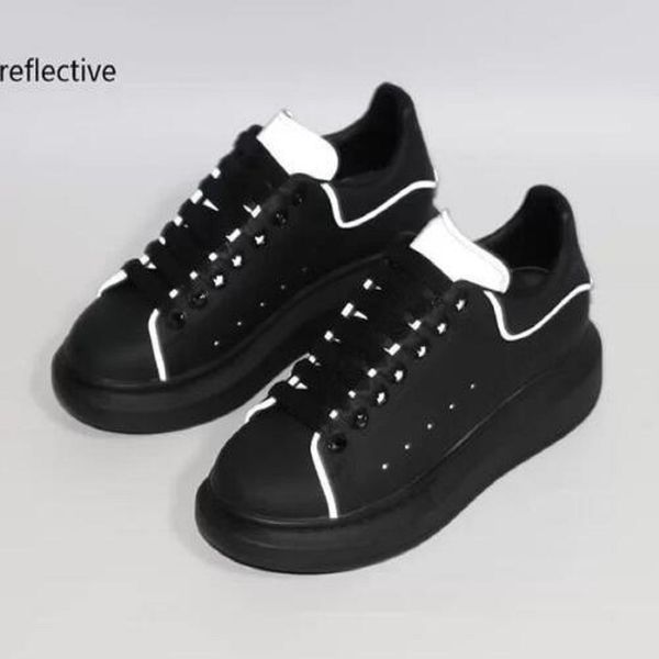 

eur35-48 designer woman shoe leather lace up men fashion platform oversized sneakers white black mens womens velvet suede casual shoes chaus