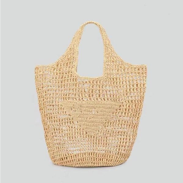 

shoulder bag summer beach travel bags raffia straw wicker totes bag women luxury designer fashion paris woven shopping bag hollow out h cbts