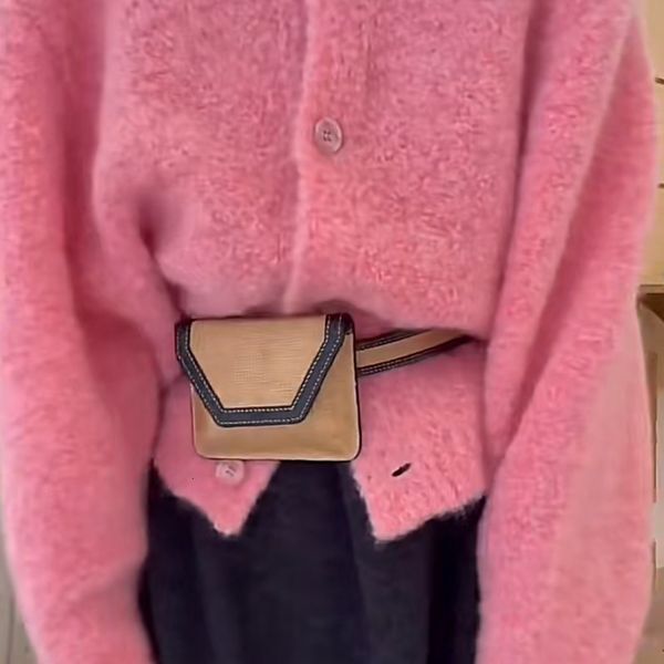 

waist bags fashion versatile mini wallet square waistpack chest bag women's 230306