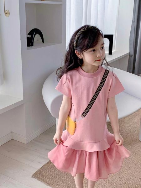 

girls tutu dresses 2023 2-12year baby girls short sleeve dress kids fashion dress for party children clothing high quality, Red;yellow