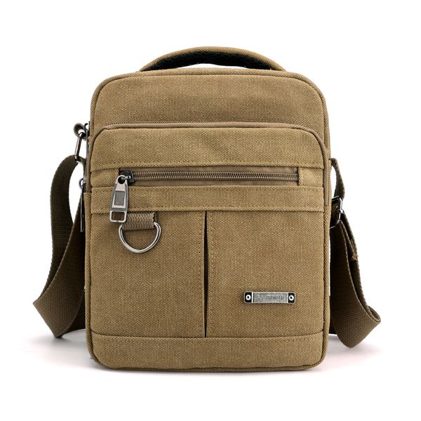 

waist bags casual men's canvas shoulder bag men messenger s simple lightweight small travel crossbody 230306