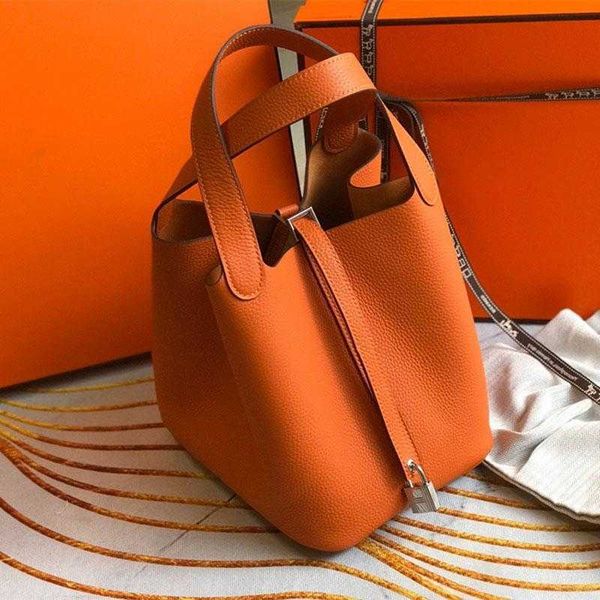 

original tote bags for women quality designer picotin lock bag women purse bucket handmade luxury handbags classic fashion shopping retr wit