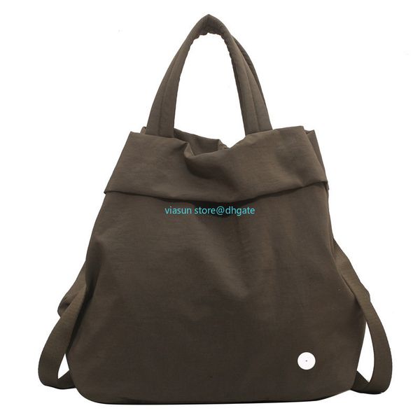 

lu yoga handbag female wet waterproof medium ll luggage bag short travel bag 19l with brand