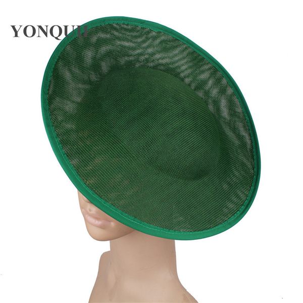 

stingy brim hats imitation sinamay wedding fashion fascinator base 30 cm size make for women wedding hat fascinatos diy hair accessories bri, Blue;gray