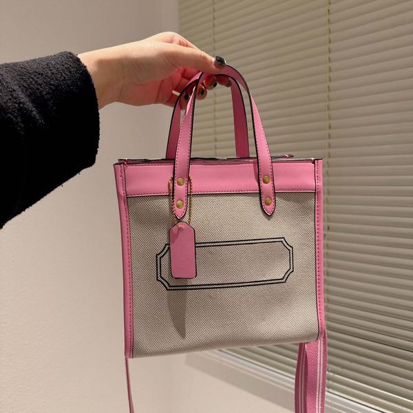 

designer field handbag fashion classic style women's large capacity shopping bag women's fashion canvas oblique shoulder handbag