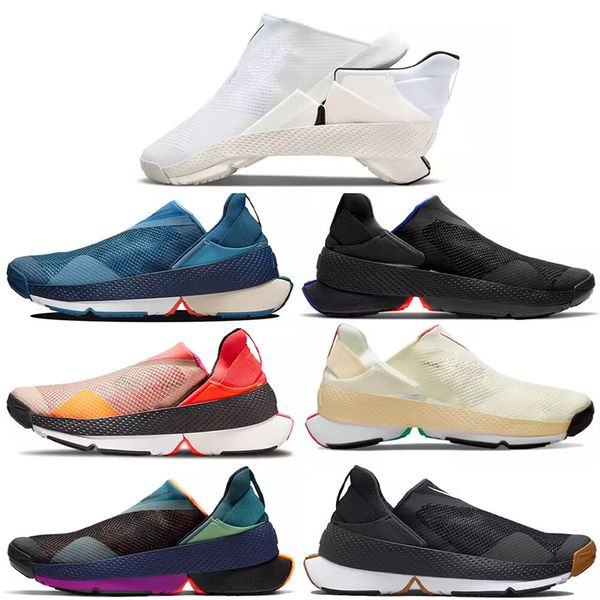 

sports shoes spring autumn fiyee black and white lazy breathable light running shoes