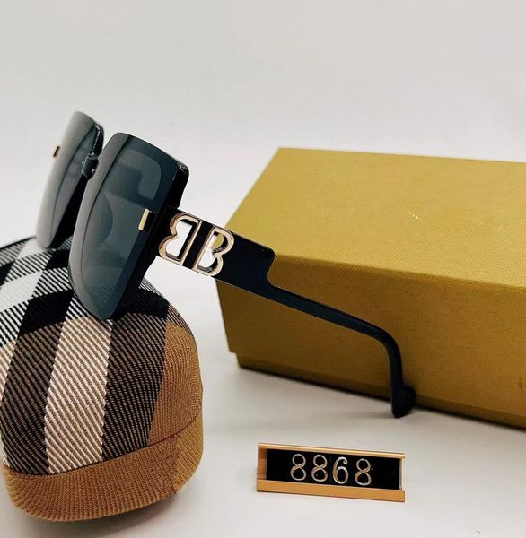 

new designer sunglasses for men women sun glasses shades pc frame fashion luxury eyewear classic protection beach outdoor sun glasses 8868, White;black