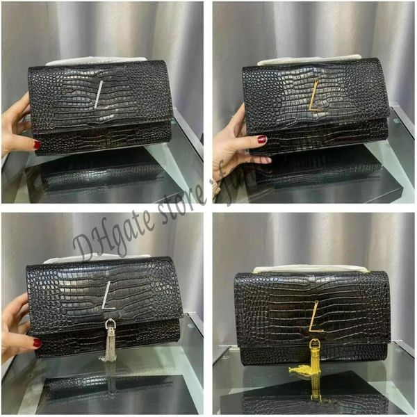 

luxurys designers loulou bags female envelope tassel handbags woc chain totes women clutch classic shoulder bags flip leather crossbody purs