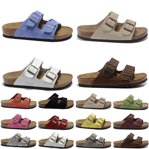 

slippers designer breathe women men shoes grey white pink outdoor indoor cork flat bottom sandal size eur 34-46, Black