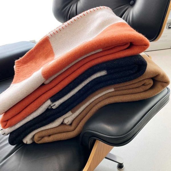 

thick bed sofa good quailty blanket selling beige orange black red gray navy big size 145*175cm wool j6sw