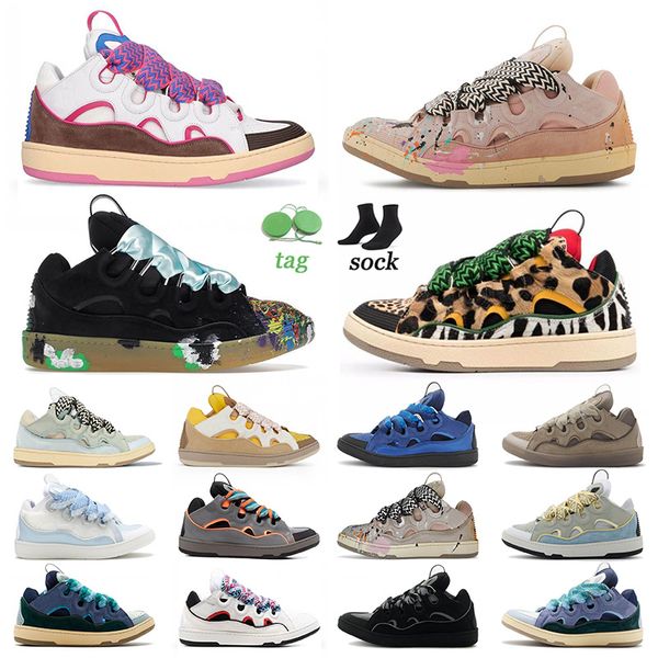 

fashion casual shoes leather curb dress shoes men women sneakers beige yellow gallery dept. pale pink multi pink gallery dept racer blue tri, Black